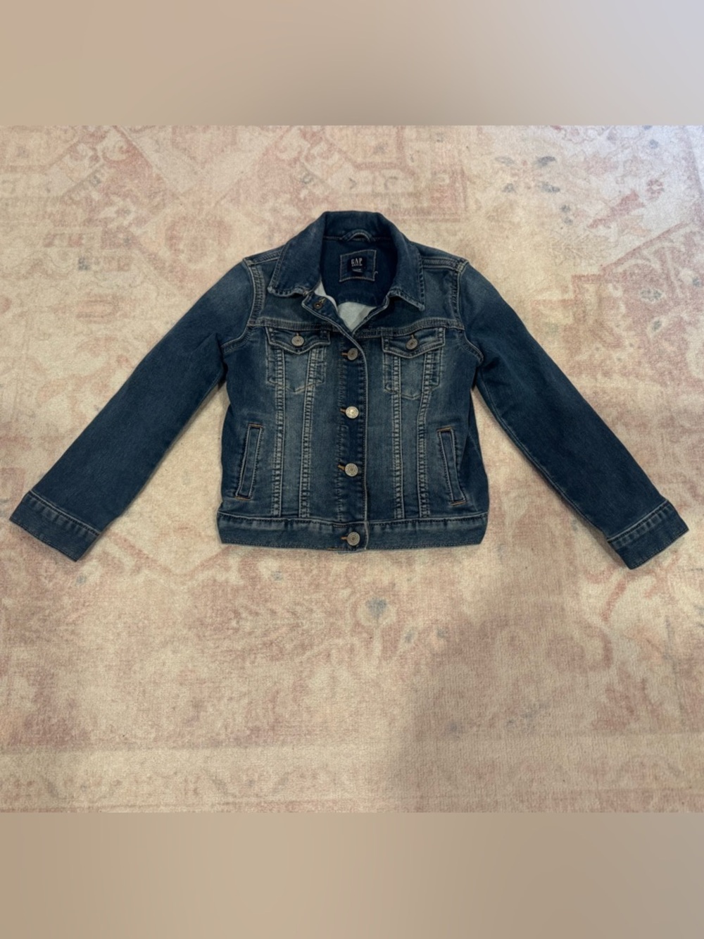 GAP Denim Jacket in Dark Blue Wash